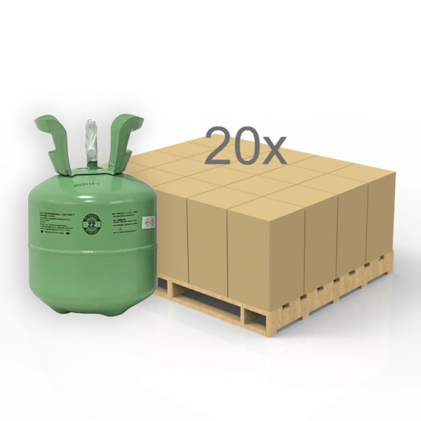 R22 7.5 LBS Refrigerant - HALF PALLET (20 Cylinders)
