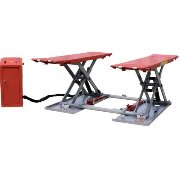 Bolton Tools Mid-Rise Scissor Lift 6,600lb. Capacity 110V Automatic Car Lift