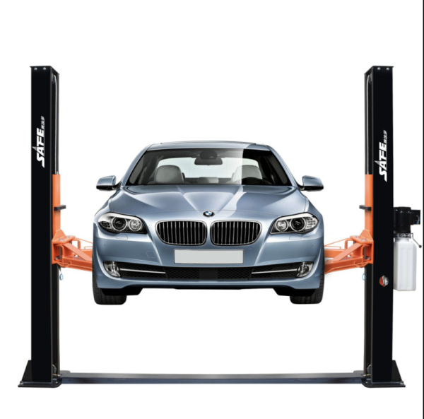 Bolton Tools Commercial 9000lbs 133'' Mount Width 220V Two Post Design Hydraulic Car Lift, Automotive Lift 2 Post Vehicle Lift Car Auto Truck Hoist